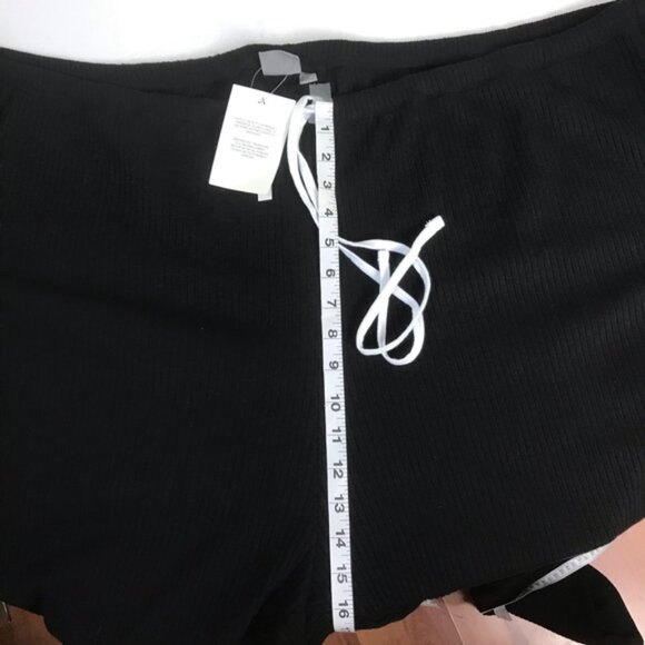 ASOS NEW Tag Curve Drawing Stretch Leggings Ribbed Cotton Pants Plus Size 6x - Picture 9 of 13